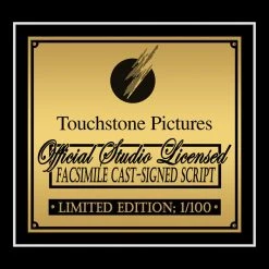 RARE-T Roger Rabbit Script Limited Signature Edition Studio Licensed Custom Frame Limited Edition Frames