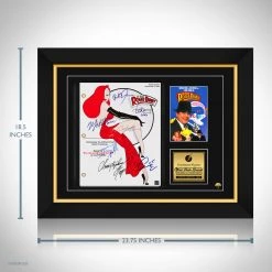 RARE-T Roger Rabbit Script Limited Signature Edition Studio Licensed Custom Frame Limited Edition Frames