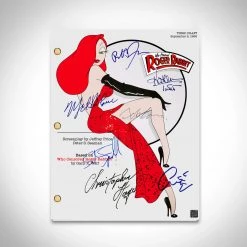 RARE-T Roger Rabbit Script Limited Signature Edition Studio Licensed Custom Frame Limited Edition Frames