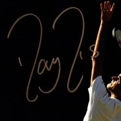 RARE-T Sports Memorabilia Roger Federer Champion Photo Limited Signature Edition Studio Licensed Custom Frame