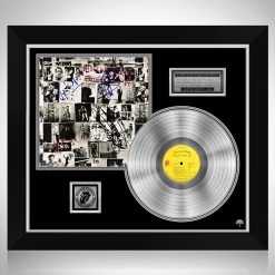RARE-T Limited Edition Frames Rolling Stones - Exile On Main Street Platinum LP Limited Signature Edition Studio Licensed Custom Frame