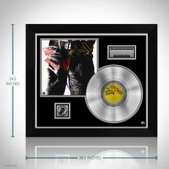 RARE-T Rolling Stones Sticky Fingers Platinum LP Limited Signature Edition Studio Licensed Custom Frame Limited Edition Frames 15 RARE-T Rolling Stones Sticky Fingers Platinum LP Limited Signature Edition Studio Licensed Custom Frame Limited Edition Frames