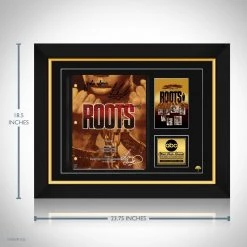 RARE-T Roots 1977 Script Limited Signature Edition Studio Licensed Custom Frame