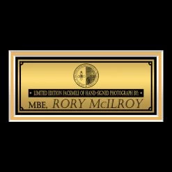 RARE-T Sports Memorabilia Rory Mcilroy Photo Limited Signature Edition Studio Licensed Custom Frame