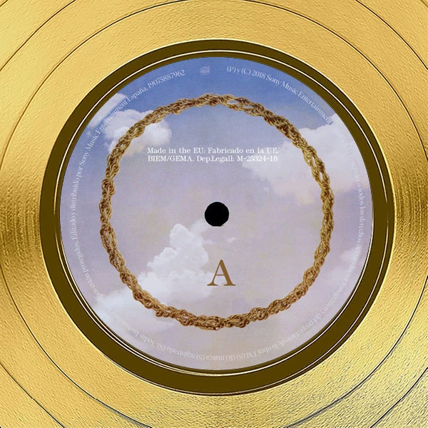 RARE-T Rosalia - El Mal Querer Gold LP Limited Signature Edition Studio Licensed Custom Frame 5 RARE-T Rosalia - El Mal Querer Gold LP Limited Signature Edition Studio Licensed Custom Frame