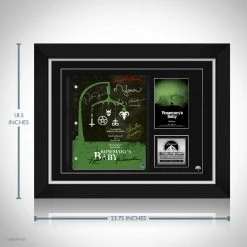 RARE-T Rosemary's Baby Script Limited Signature Edition Studio Licensed Custom Frame Limited Edition Frames