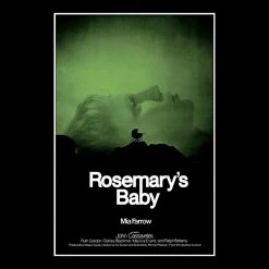 RARE-T Rosemary's Baby Script Limited Signature Edition Studio Licensed Custom Frame Limited Edition Frames