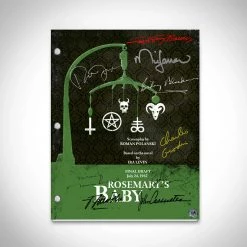 RARE-T Rosemary's Baby Script Limited Signature Edition Studio Licensed Custom Frame Limited Edition Frames
