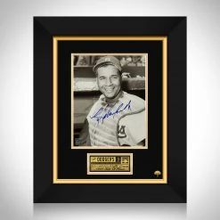RARE-T Brooklyn Dodgers - Roy Campanella Photo Limited Signature Edition Studio Licensed Custom Frame Sports Memorabilia