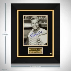 RARE-T Brooklyn Dodgers - Roy Campanella Photo Limited Signature Edition Studio Licensed Custom Frame Sports Memorabilia