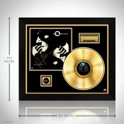 RARE-T Roy Orbison - Mystery Girl Gold LP Limited Signature Edition Studio Licensed Custom Frame