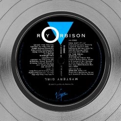 RARE-T Roy Orbison Mystery Girl Platinum LP Limited Signature Edition Studio Licensed Custom Frame 12 RARE-T Roy Orbison Mystery Girl Platinum LP Limited Signature Edition Studio Licensed Custom Frame