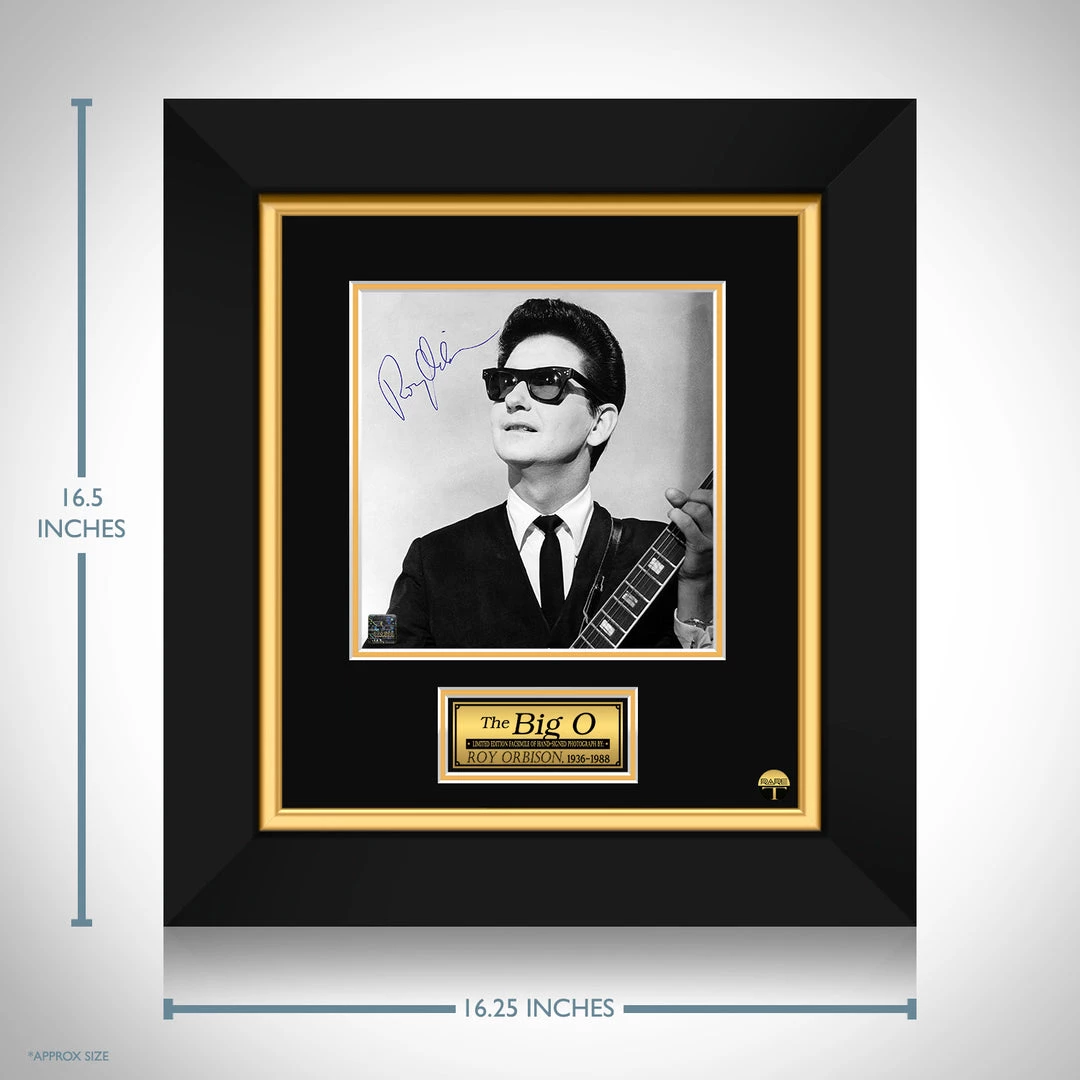 RARE-T Roy Orbison Photo Limited Signature Edition Studio Licensed Custom Frame 3 RARE-T Roy Orbison Photo Limited Signature Edition Studio Licensed Custom Frame