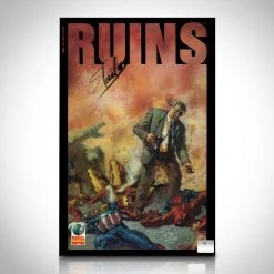 APW Marvel Comics- 'Ruins' (1995) #1 Hand-Signed Comic Book By Stan Lee Custom Frame