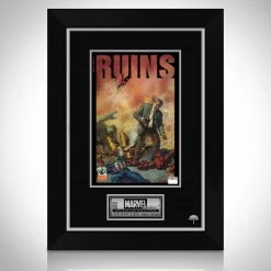 APW Marvel Comics- 'Ruins' (1995) #1 Hand-Signed Comic Book By Stan Lee Custom Frame