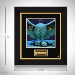 RARE-T Rush - Fly By Night LP Cover Limited Signature Edition Studio Licensed Custom Frame