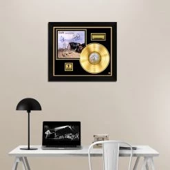 RARE-T Rush A Farewell To The Kings Gold LP Limited Signature Edition Studio Licensed Custom Frame