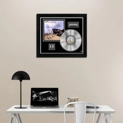 RARE-T Rush A Farewell To The Kings Platinum LP Limited Signature Edition Studio Licensed Custom Frame