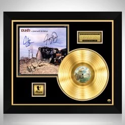 RARE-T Rush A Farewell To The Kings Gold LP Limited Signature Edition Studio Licensed Custom Frame