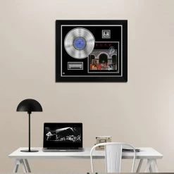 RARE-T Rush Moving Pictures Platinum LP Limited Signature Edition Studio Licensed Custom Frame Limited Edition Frames