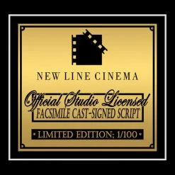 RARE-T Rush Hour Script Limited Signature Edition Studio Licensed Custom Frame Limited Edition Frames