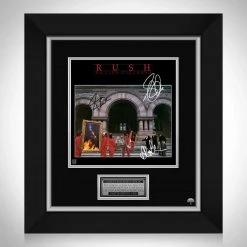 RARE-T Rush Moving Pictures LP Cover Limited Signature Edition Studio Licensed Custom Frame Limited Edition Frames