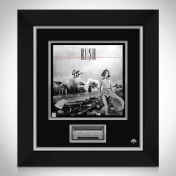 RARE-T RUSH Permanent Waves Limited Signature Edition Studio Licensed LP Cover Custom Frame Limited Edition Frames