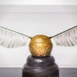 RARE-T Collectible Statues Harry Potter - Golden Snitch Hand Painted With Museum Display 9 RARE-T Collectible Statues Harry Potter - Golden Snitch Hand Painted With Museum Display