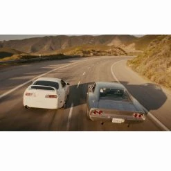 Toy Wonders Fast & Furious - Brian's White Supra Die Cast Car Custom Display Set Die-Cast Vehicles