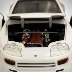 Toy Wonders Fast & Furious - Brian's White Supra Die Cast Car Custom Display Set Die-Cast Vehicles