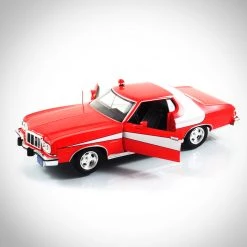 Toy Wonders Starsky & Hutch 1976 Ford Gran Torino Die-Cast Limited Edition Custom Display Ready To Ship! 48 Hour Shipping!
