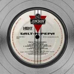 RARE-T Salt 'N" Pepa - Very Necessary Platinum LP Limited Signature Edition Studio Licensed Custom Frame 15 RARE-T Salt 'N