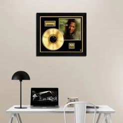 RARE-T Sam Cooke Night Beat Gold LP Limited Signature Edition Studio Licensed Custom Frame