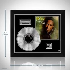 RARE-T Sam Cooke Night Beat Platinum LP Limited Signature Edition Studio Licensed Custom Frame