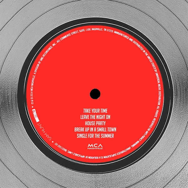 RARE-T Limited Edition Frames Sam Hunt - Montevallo Platinum LP Limited Signature Edition Studio Licensed Custom Frame 5 RARE-T Limited Edition Frames Sam Hunt - Montevallo Platinum LP Limited Signature Edition Studio Licensed Custom Frame