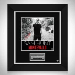 RARE-T Limited Edition Frames Sam Hunt - Montevallo LP Cover Limited Signature Edition Studio Licensed Custom Frame