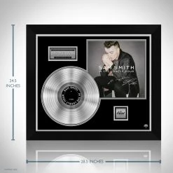 RARE-T Sam Smith - In The Lonely Hour Platinum LP Limited Signature Edition Studio Licensed Custom Frame Limited Edition Frames 12 RARE-T Sam Smith - In The Lonely Hour Platinum LP Limited Signature Edition Studio Licensed Custom Frame Limited Edition Frames