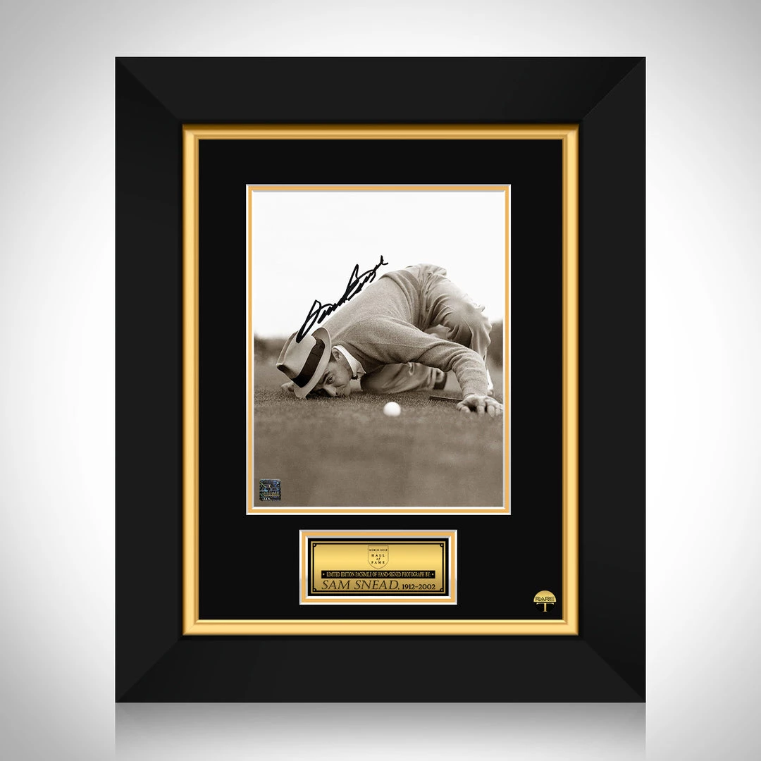 RARE-T Sam Snead Photo Limited Signature Edition Studio Licensed Custom Frame 1 RARE-T Sam Snead Photo Limited Signature Edition Studio Licensed Custom Frame