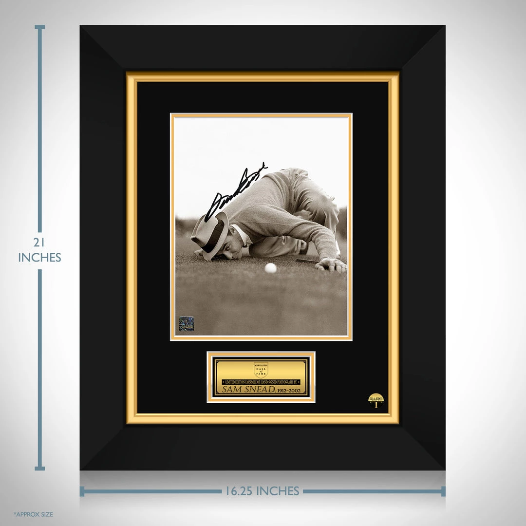 RARE-T Sam Snead Photo Limited Signature Edition Studio Licensed Custom Frame 3 RARE-T Sam Snead Photo Limited Signature Edition Studio Licensed Custom Frame