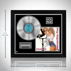 RARE-T Samantha Fox - Touch Me Platinum LP Limited Signature Edition Studio Licensed Custom Frame Limited Edition Frames 12 RARE-T Samantha Fox - Touch Me Platinum LP Limited Signature Edition Studio Licensed Custom Frame Limited Edition Frames
