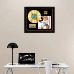 RARE-T Samantha Fox - Touch Me Gold LP Limited Signature Edition Studio Licensed Custom Frame