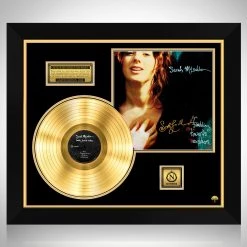 RARE-T Sarah McLachlan Fumbling Towards Ecstasy Gold LP Limited Signature Edition Studio Licensed Custom Frame Limited Edition Frames