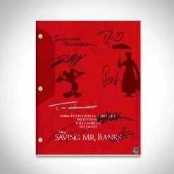RARE-T Saving Mr. Banks Script Limited Signature Edition Studio Licensed Custom Frame NEW