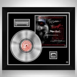 RARE-T Saw - Soundtrack Platinum LP Limited Signature Edition Studio Licensed Custom Frame Limited Edition Frames