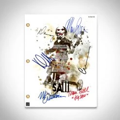 RARE-T Limited Edition Frames Saw Movie Script Limited Signature Edition Studio Licensed Custom Frame