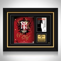 RARE-T Limited Edition Frames Scarface Movie Script Limited Signature Edition Studio Licensed Custom Frame