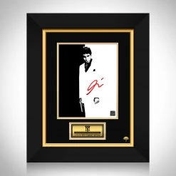 RARE-T Limited Edition Frames Scarface B&W Photo Limited Signature Edition Studio Licensed Custom Frame