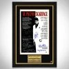 PPC Scarface - Psa/Dna Certified Hand-Signed Mini Poster By Cast Custom Frame Signed Memorabilia
