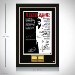 RARE-T Limited Edition Frames Scarface Movie Mini Poster Limited Signature Edition Studio Licensed Custom Frame