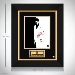 RARE-T Limited Edition Frames Scarface B&W Photo Limited Signature Edition Studio Licensed Custom Frame 10 RARE-T Limited Edition Frames Scarface B&W Photo Limited Signature Edition Studio Licensed Custom Frame
